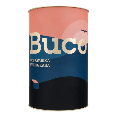 Кава натуральна смажена мелена Buco тубус 200г