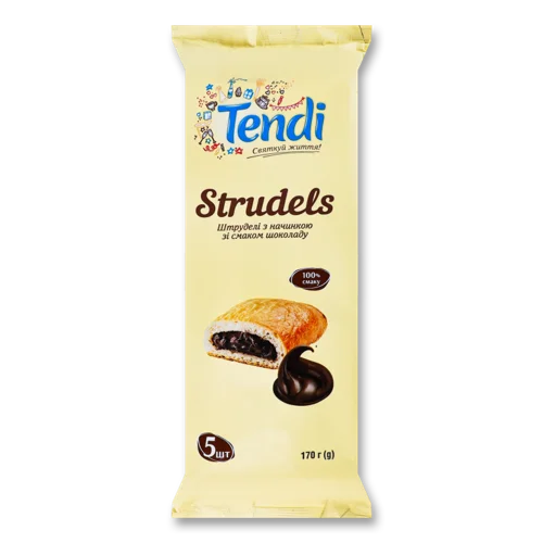 Штруделі З Начинкою Зі Смаком Шоколаду, в/ґ, 170г