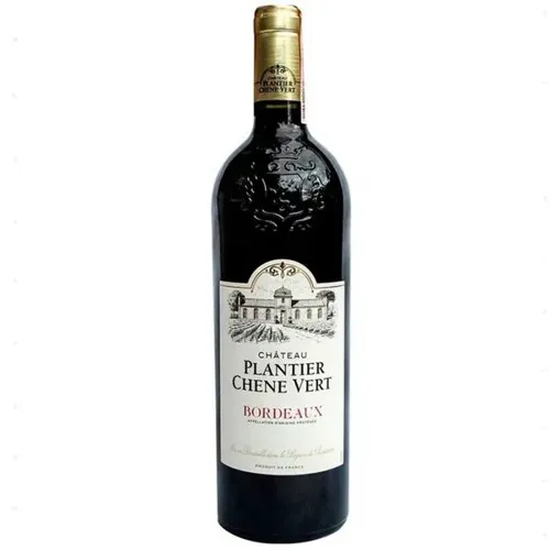 Вино Les Grands Chais de France Chateau Plantier Chene Vert Bordeaux, червоне, сухе, 13,5%, 0,75л