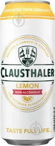 Пиво безалкогольне Clausthaler Lemon 0,5л
