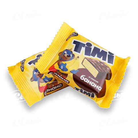 Цукерки Konti Timi зі смаком банана, кг