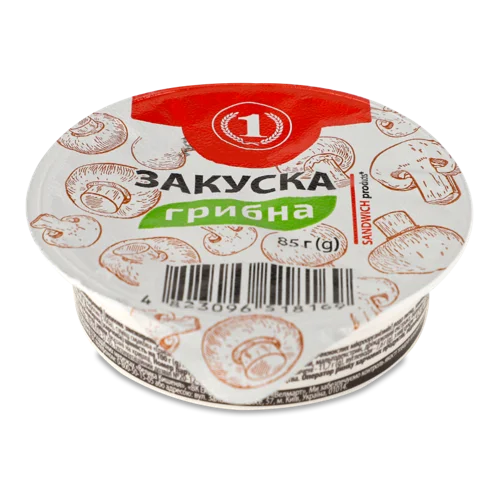 Закуска Грибна Вищого Ґатунку ТМ "1", 85г