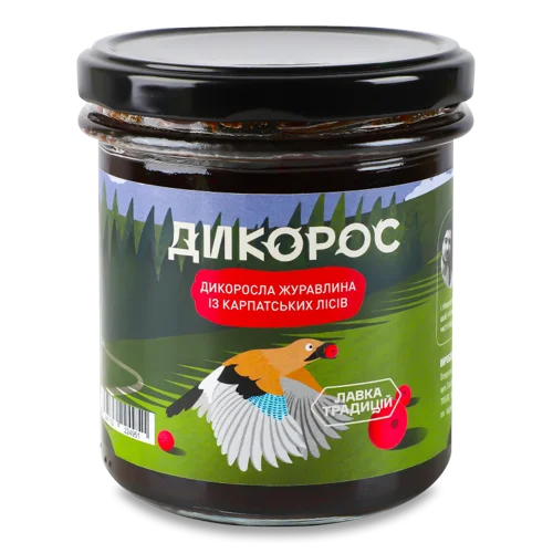 Журавлина Дикоросла, С/Б, З Карпатських Лісів, 330г