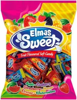 Жувальні цукерки Elif Slim Toffee Fruit Mix 1 кг