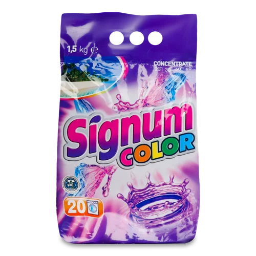 Порошок Для Прання Color Signum В/ґ 1.5кг