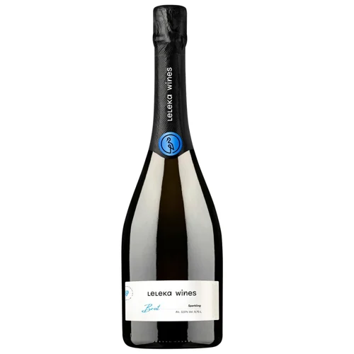 Вино ігристе Leleka Wines біле брют 12% 0,75л