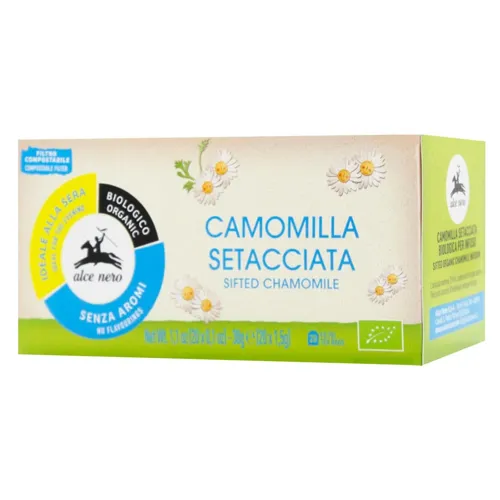 Чай Alce Nero Дитяча лінія з ромашкою органічний 30г