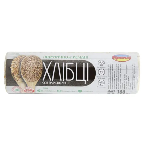 Хлібці Крекіс пшенично-гречані 100г