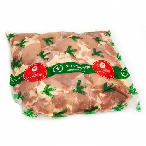 Філе стегна кур-бр Епікур без антибіотиків охолоджене фасоване