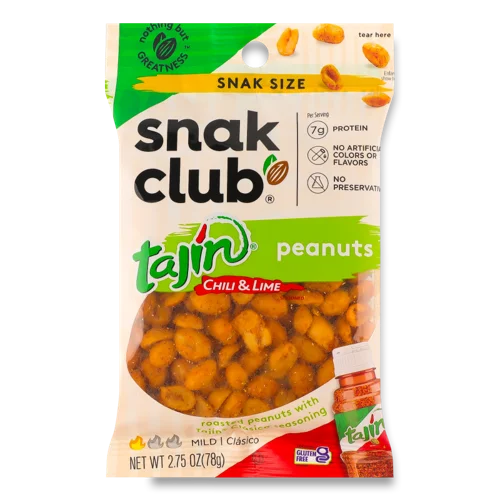 Арахіс Вищого Ґатунку Snak Club Tajin, 150г