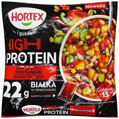 Суп Hortex High Protein у мексиканському стилі глибокозаморожений 450г