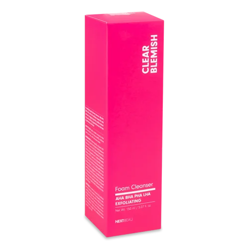 Пінка Для Вмивання Clear Blemish Nextbeau, 150 мл