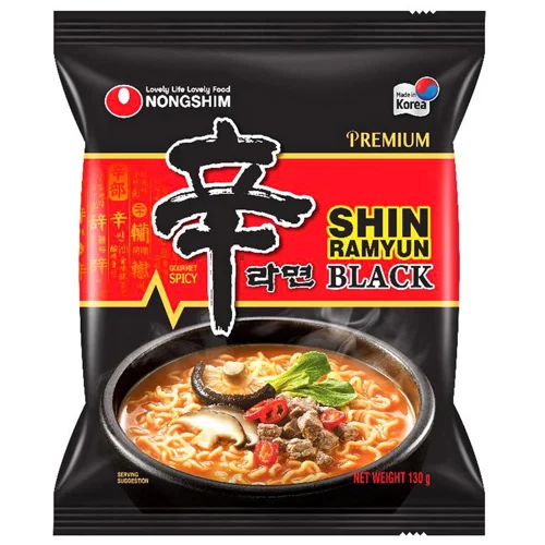 Локшина Nongshim Шин Рамен Black 130г