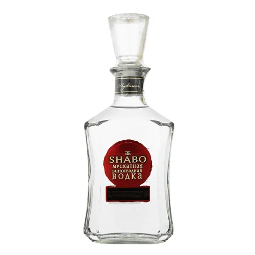 Горілка 0.5л 40% виноградна мускатна Shabo пл