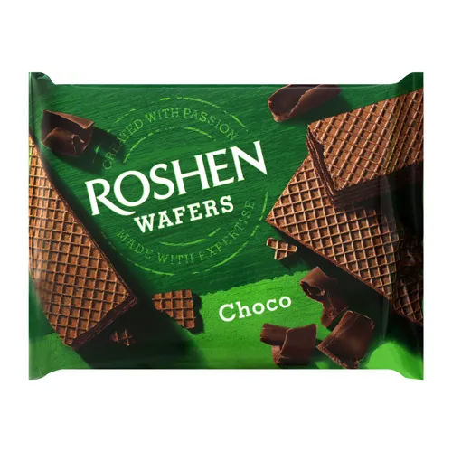 Вафлі Roshen Wafers Choco 72г х6