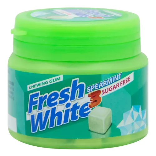 Жувальна гумка Serra Свіжа біла м'ята без цукру 77г