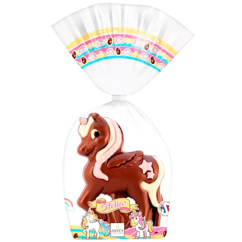 Фігурка Abtey Stella The Unicorn Єдиноріг з молочного шоколаду 130г