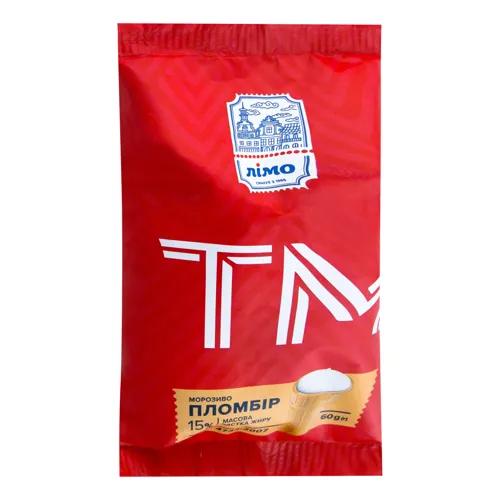 Морозиво 15% пломбір Твоє морозиво м/у 60г