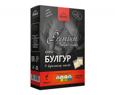 Крупа Holm's булгур крупний №2 400г