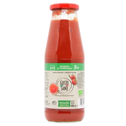 Пюре томатне Gusto Sano органічне 680г