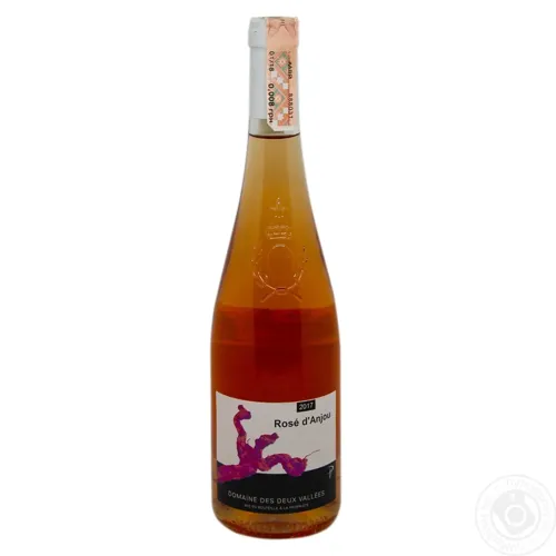 Вино Domaine des Deux Vallees Rose d'Angu рожеве напівсухе 10% 0,75л