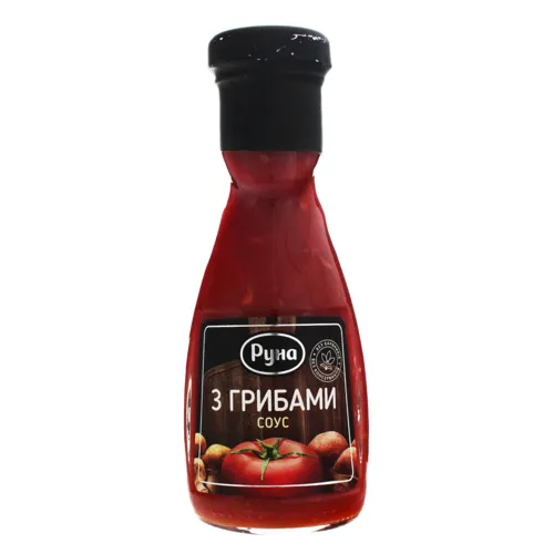 Соус з грибами Руна скляна банка 235г