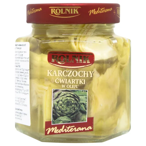 Артишоки Rolnik Mediterana різані в олії 290г