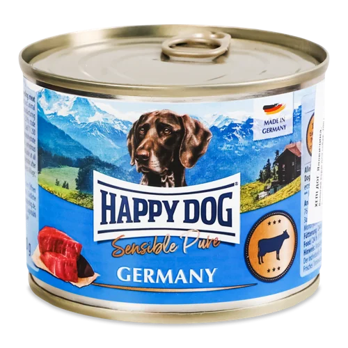 Корм Для Собак Happy Dog Sens Pure З Говядиною, В/ґ, 1кг