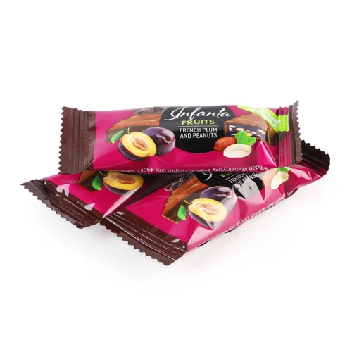 Цукерки Глазуровані Чорнослив Та Арахіс, в/ґ, 1 кг