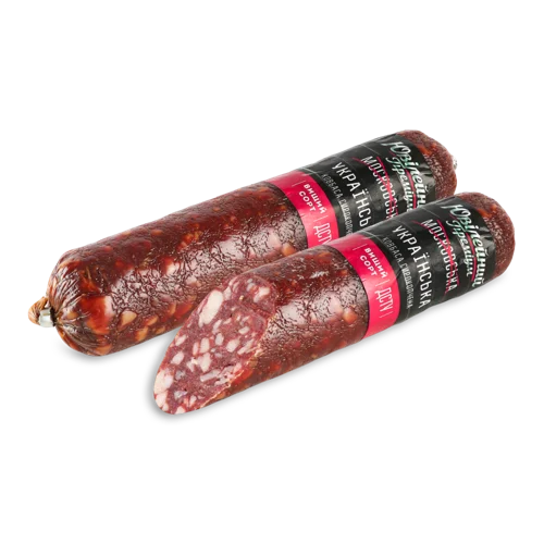 Ковбаса Сиров'ялена Українська Ювілейний Преміум с/к, кг