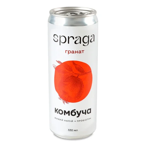 Напій Лавка традицій Spraga Комбуча гранат з/б,330мл