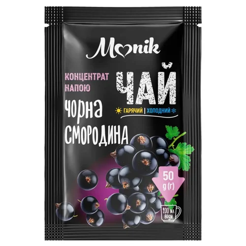 Чай концентрований Monik Чорна смородина 50г