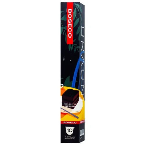 Кава Boseco Brauni в капсулах 10х50г