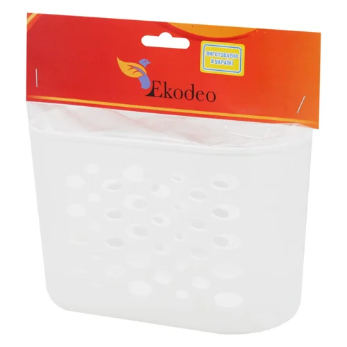 Поличка Ekodeo Polo пряма висока біла