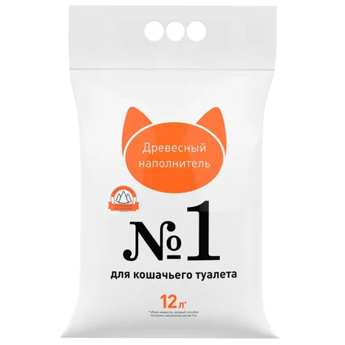 Наповнювач гігієнічний SuperCat №1 для котів деревинний 3кг
