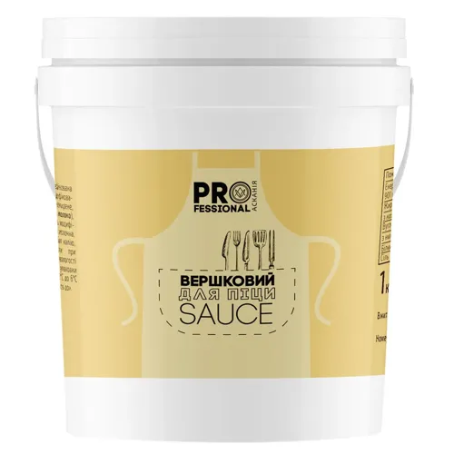 Соус Асканія Professional Вершковий для піцци відро 1кг