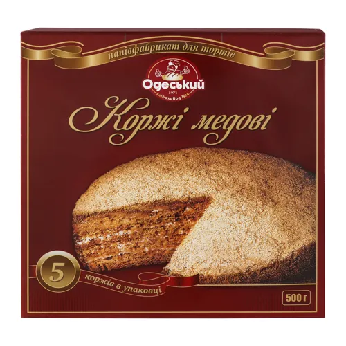 Коржі медові Одеський хлібозавод №4