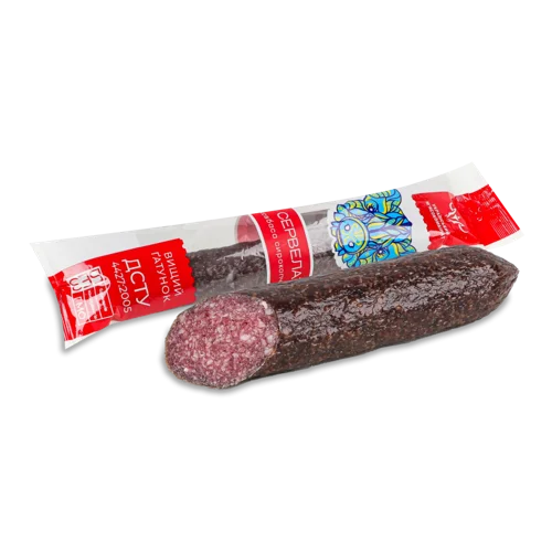 Ковбаса Напівкопчена Сервелат Український, кг