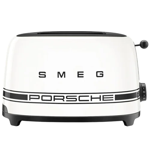 Тостер Smeg 50х Porsche Carrara електричний на 2 тости білий