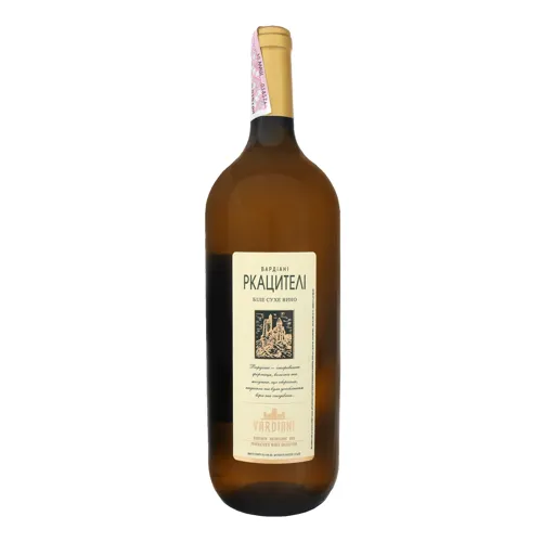 Вино 1.5л 9.5-14% біле сухе Ркацителі Vardiani пл