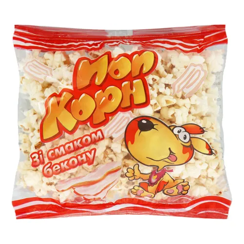 Попкорн зі смаком бекону Забава м/у 50г