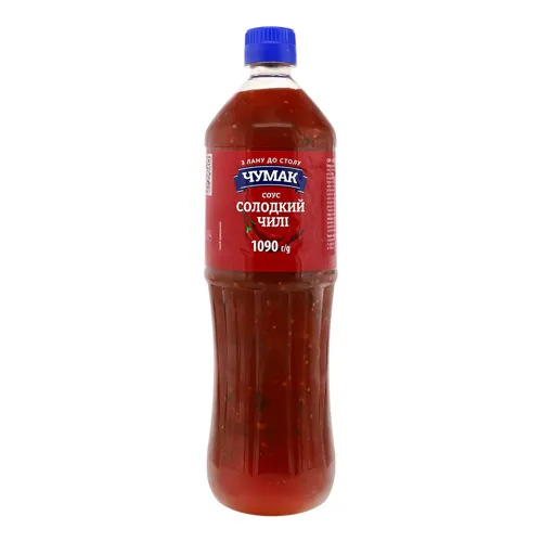 Соус пастеризований Солодкий чилі Чумак 1090г