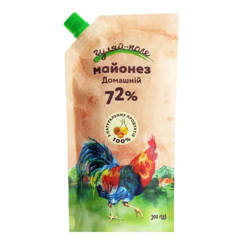 Майонез 72% Домашній Гуляй-поле д/п 300г