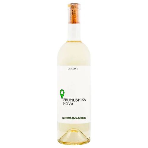 Вино Frumushika-Nova Сухолиманське біле сухе 12,5% 0,75л
