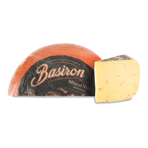 Сир Basiron мікс горіхів 50%, з коров'ячого молока