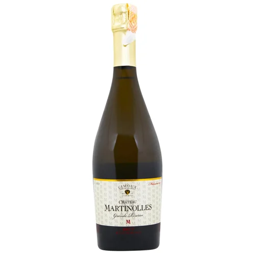 Вино ігристе Chateau Martinolles Cremant Blanc Grande Reserve біле брют 12% 0,75л