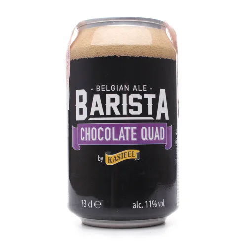 Пиво Kasteel Barista Chocolate Quad темне ж/б,0,33л