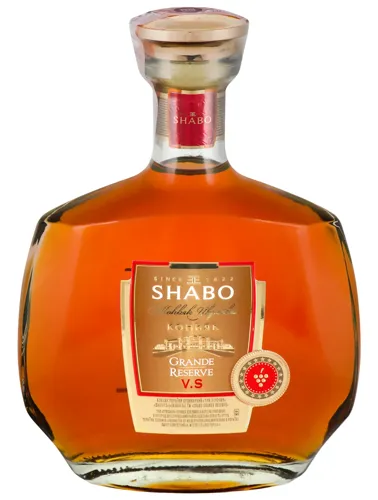 Коньяк України Shabo Grande Reserve V.S. ординарний 3 зірки 40% 0,5л