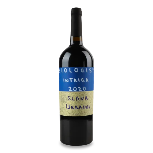 Вино Червоне Сухе В/ґ Intriga Biologist, 0.75л, 14.5%