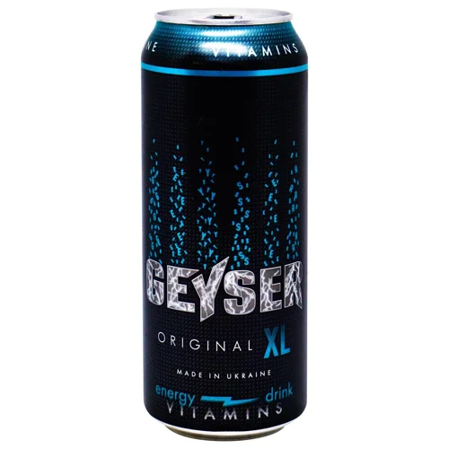 Напій енергетичний Geyser Original 0,5л